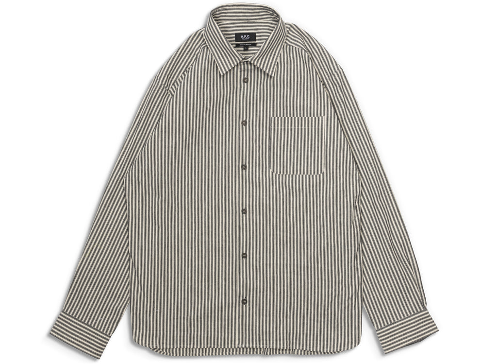 A.P.C. Malo Overshirt in Noir