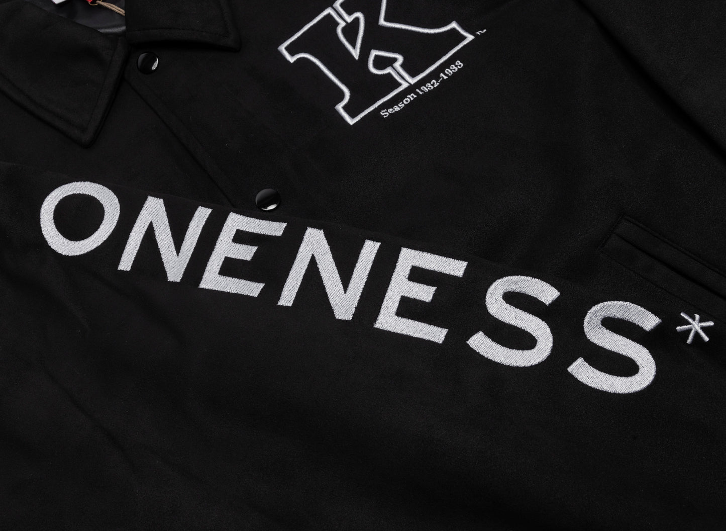 Mitchell & Ness Oneness Kentucky Oversweep Varsity Coaches Jacket