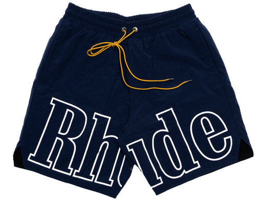 Rhude Logo Track Shorts xld