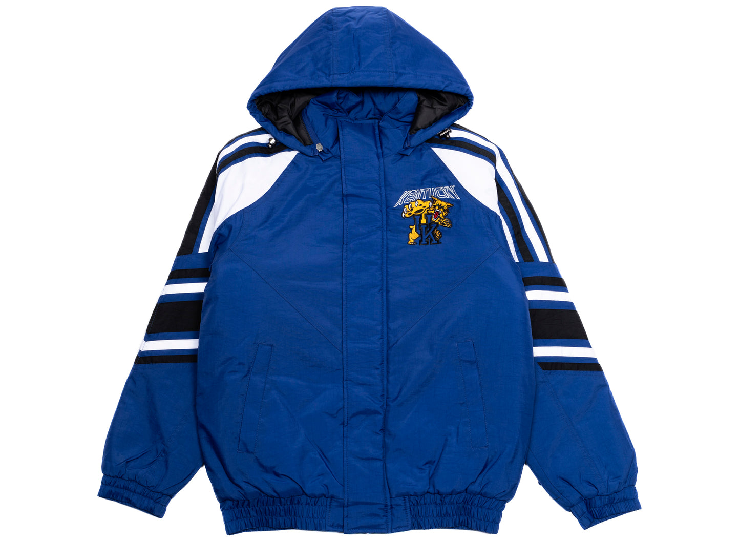 Starter Oneness Exclusive Kentucky Wildcats Nylon Varsity Jacket in Blue
