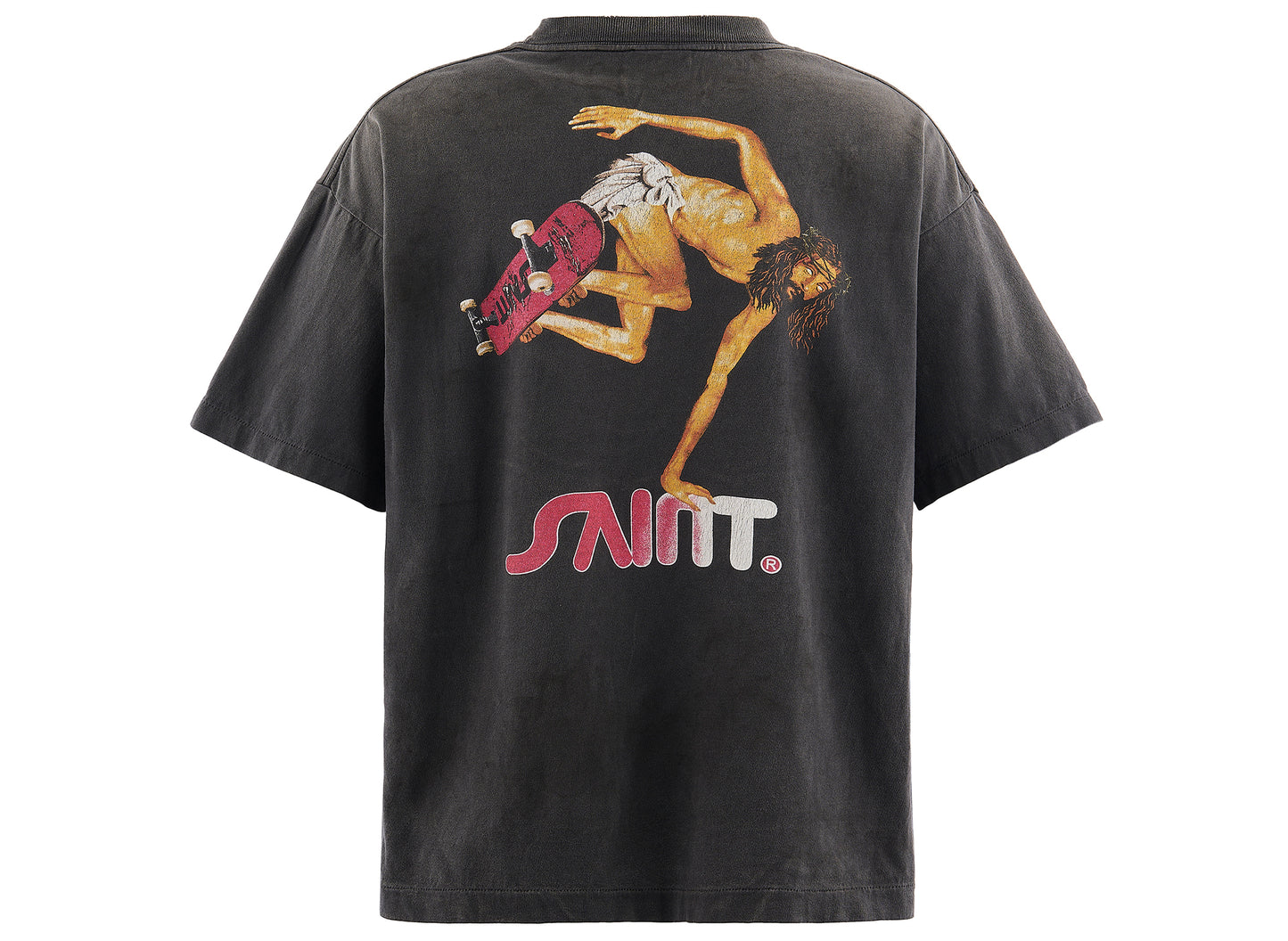Saint Michael 'Skate' SS T-Shirt in Black – Oneness Boutique