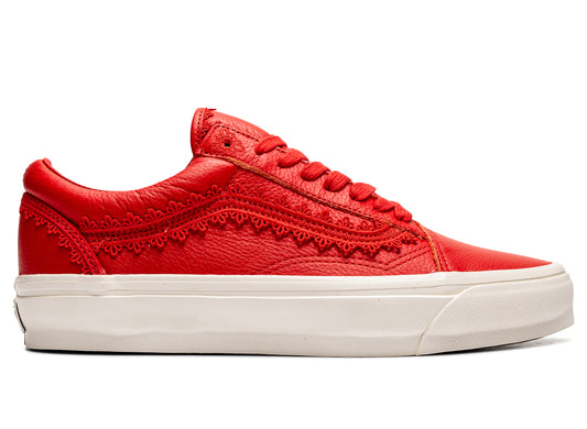 Vans LX Old Skool Chou Chou in Racing Red