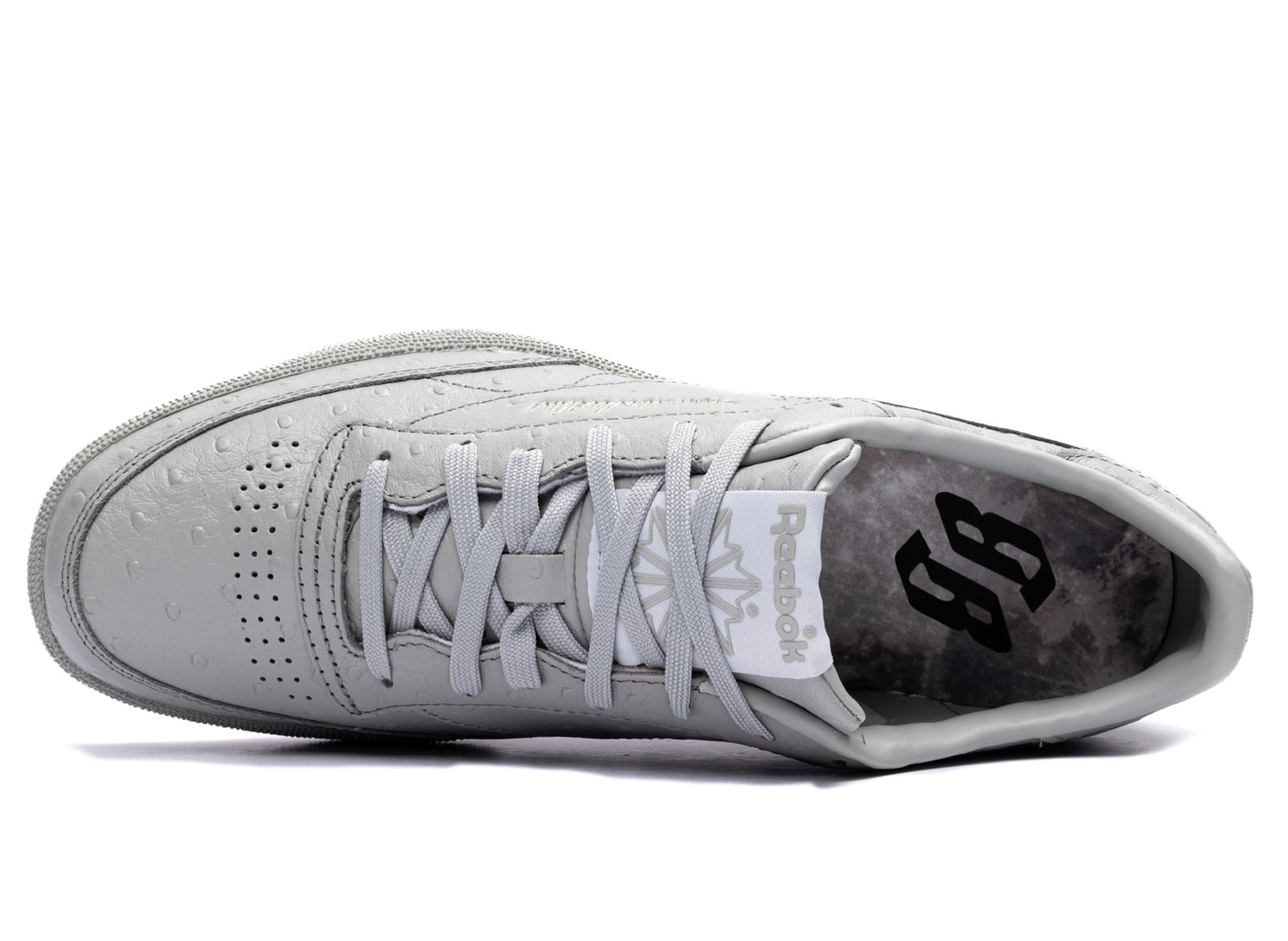 Reebok x Billionaire Boys Club Club C 85 in Grey / Grey
