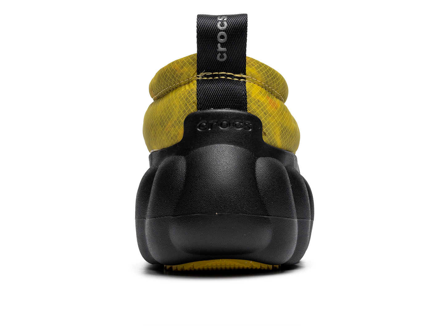 Crocs Overpuff Translucent Shorty in Citrine