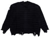 Maison Margiela MM6 Distressed Knit Cardigan