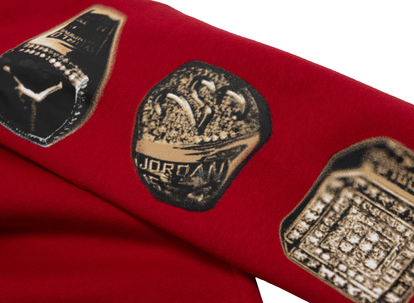 Women's Jordan Brooklyn Fleece Pullover Hoodie in Red