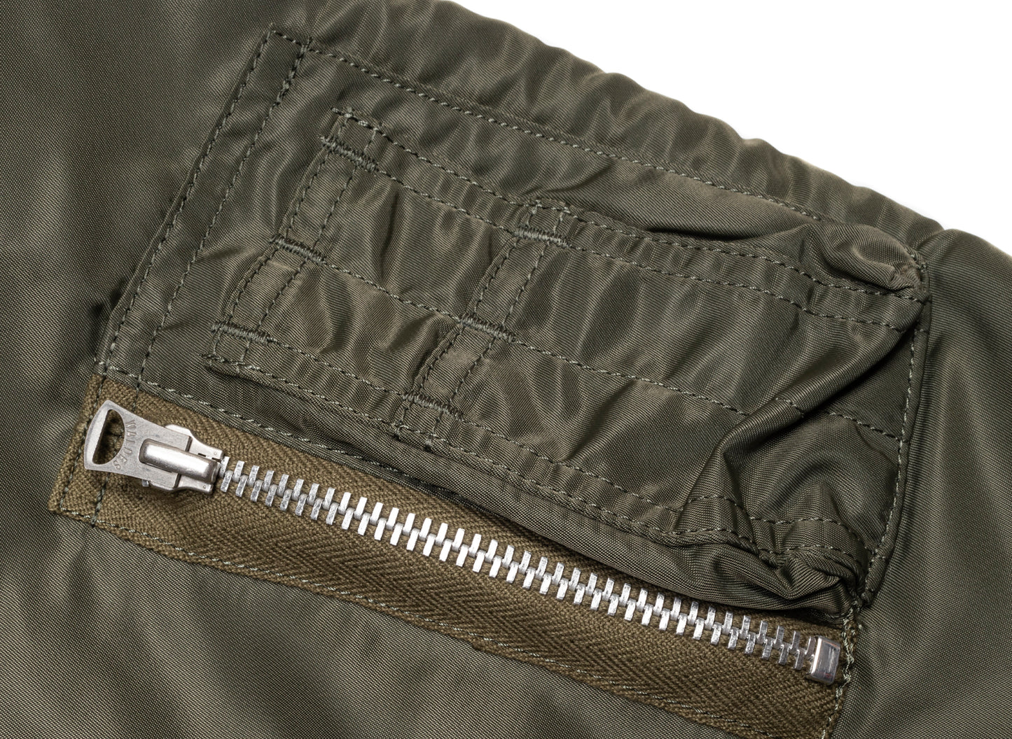 Junya Watanabe MAN Cotton-Nylon Jacket in Khaki Mix