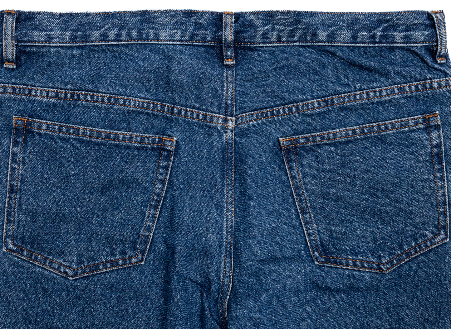 A.P.C. Relaxed Jeans w/ Stonewashed Indigo Denim