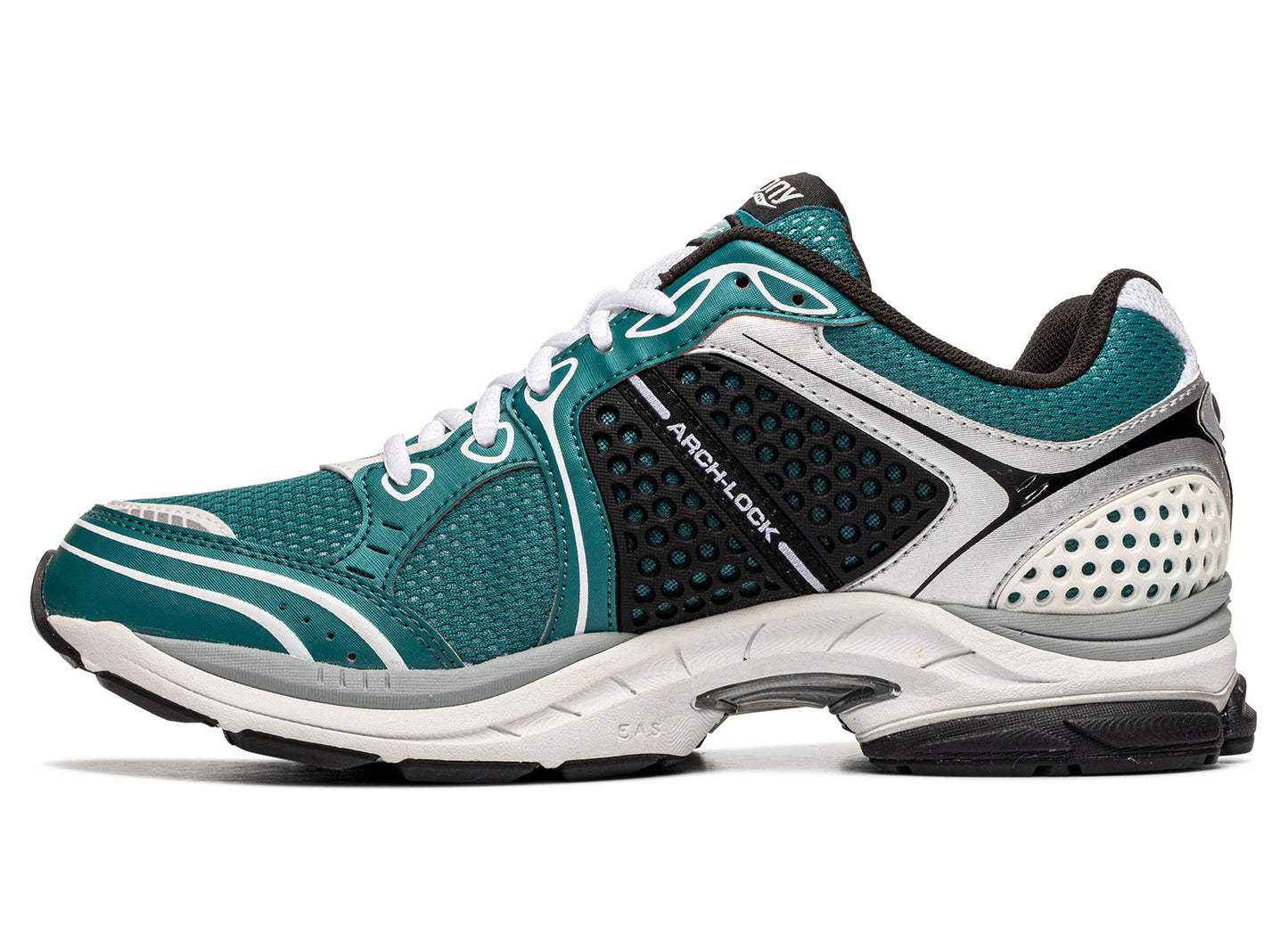 Saucony Progrid Triumph 4 in 'Teal / Silver'
