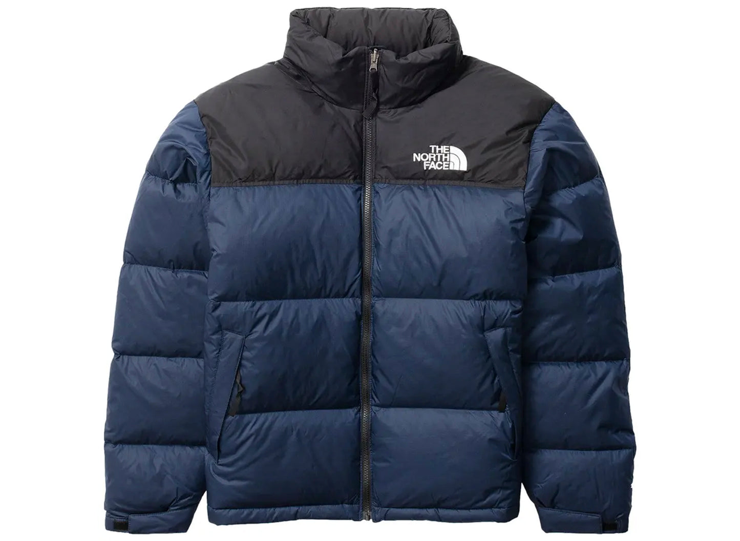 The North Face 1996 Retro Nuptse Jacket in Summit Navy / TNF Black