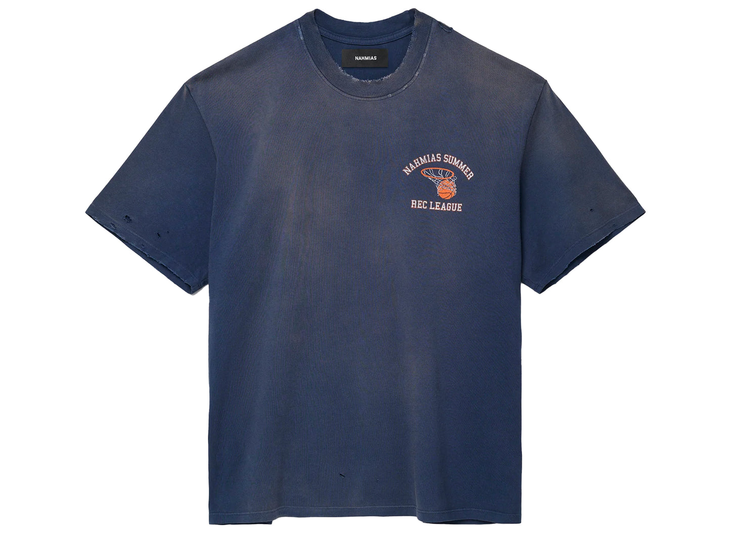 Nahmias Rec League Boxy Tee in Navy