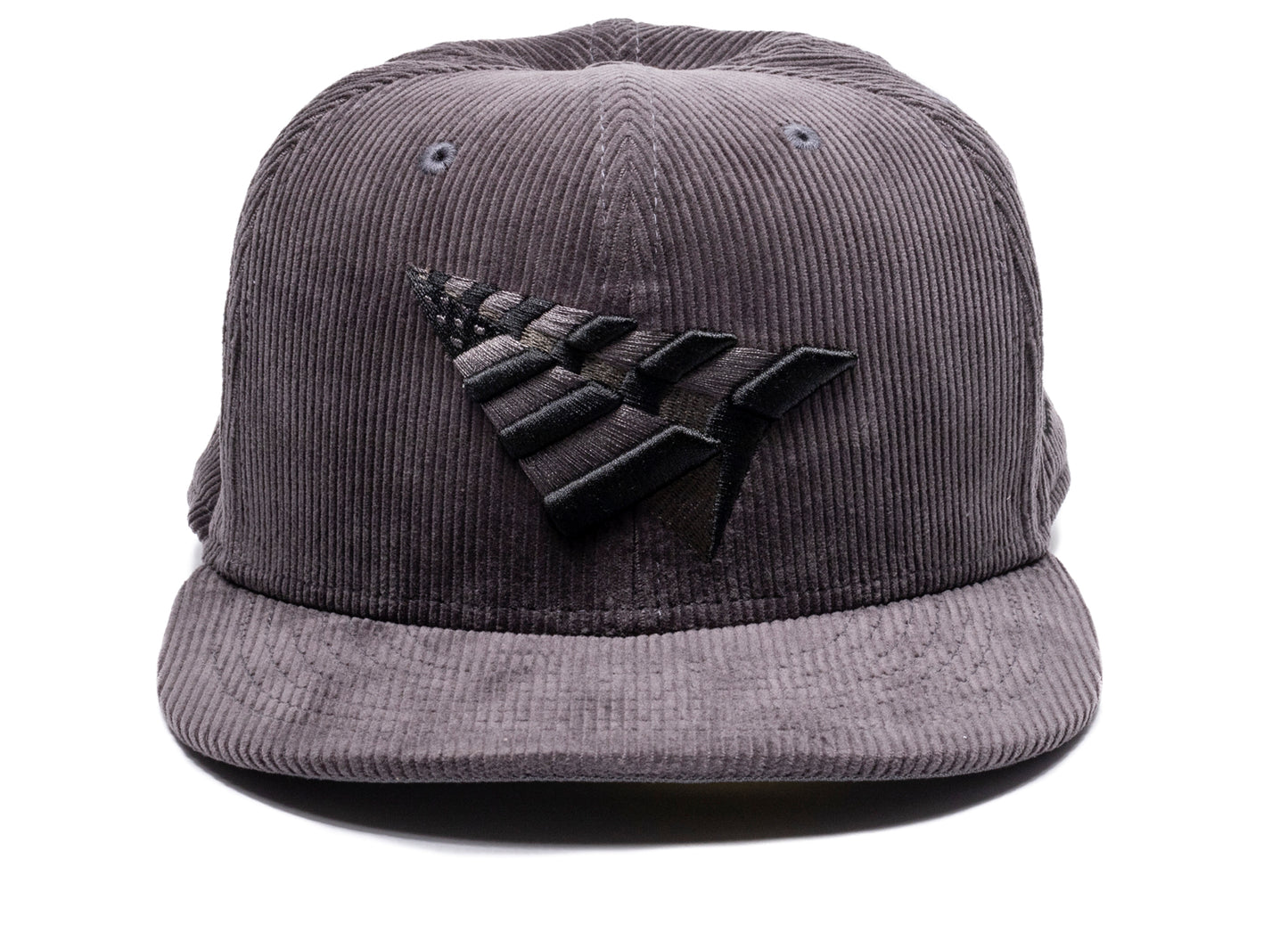 Paper Planes Corduroy Crown 59Fifty Fitted Hat in Graphite