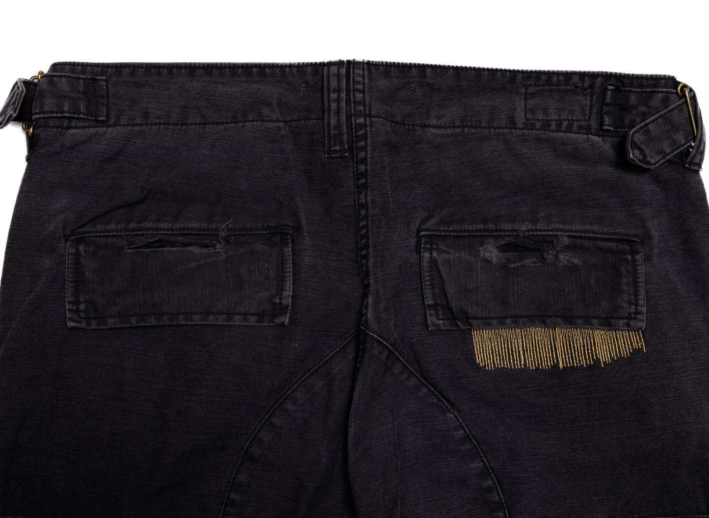 Mastercraft Union 'Midori' Cargo Trouser in Black