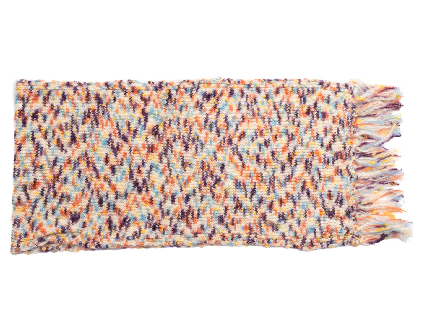 A.P.C. Noah Knit Scarf in Cream