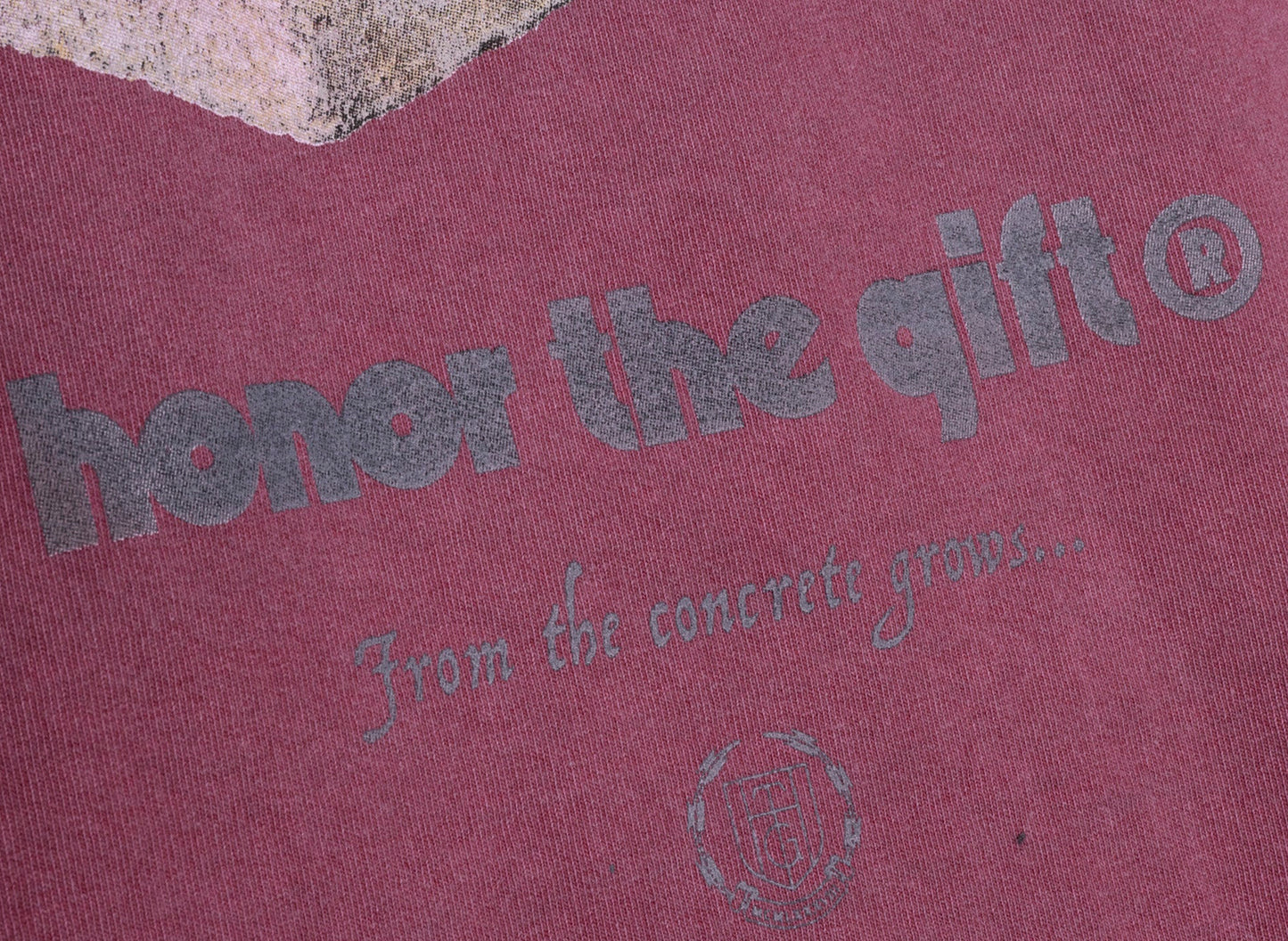 Honor the Gift Concrete 2.0 S/S Tee in Brick Red