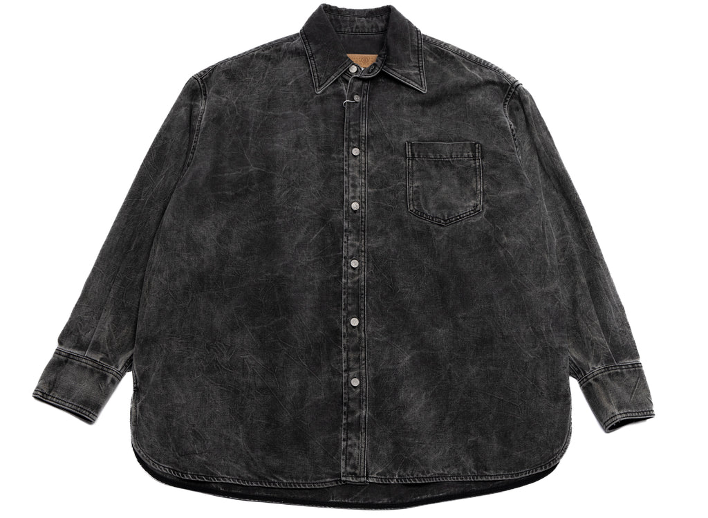 Maison Margiela MM6 Oversized Vintage Wash Button-Up