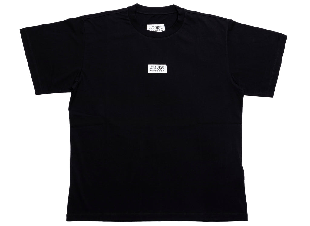 Maison Margiela MM6 Patch T-Shirt in Black