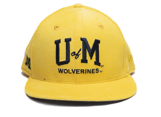New Era Vintage NCAA Michigan Wolverines Snapback Hat