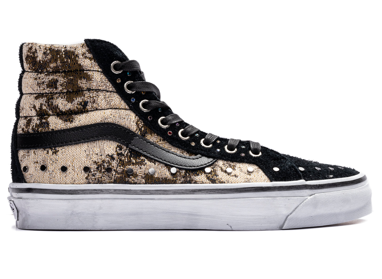 Vans LX SK8-Hi Reissue 38 Floral Rivets in Black / Multi