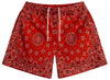 Bravest Studios Red Paisley V2 Shorts