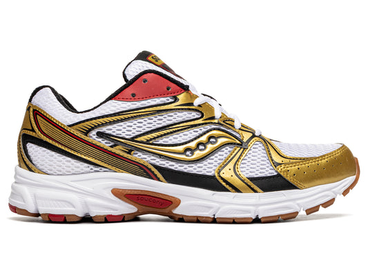 Saucony Ride Millennium in 'White / Gold'