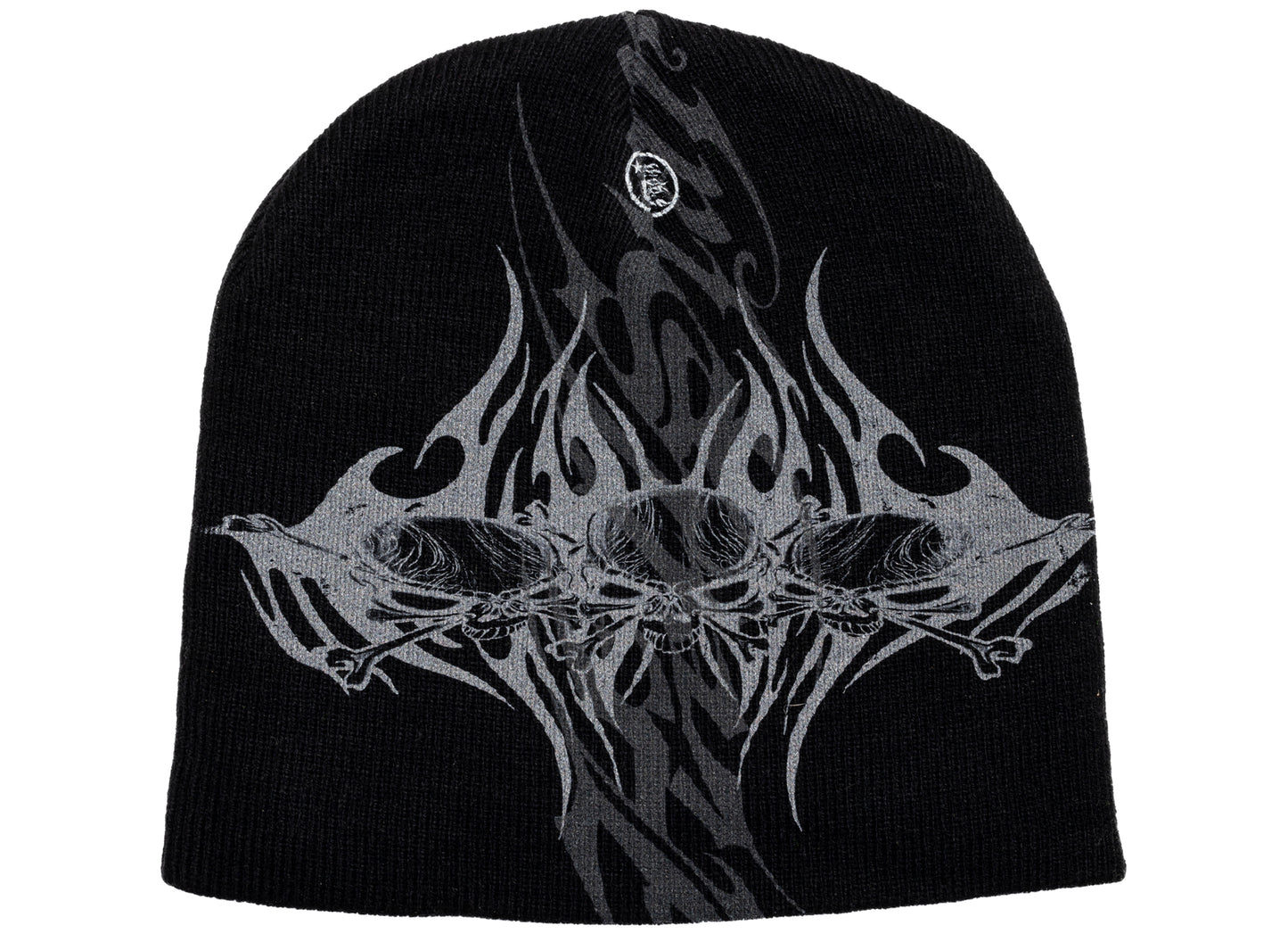 Hellstar Tribal Skullz 2 Beanie in Black