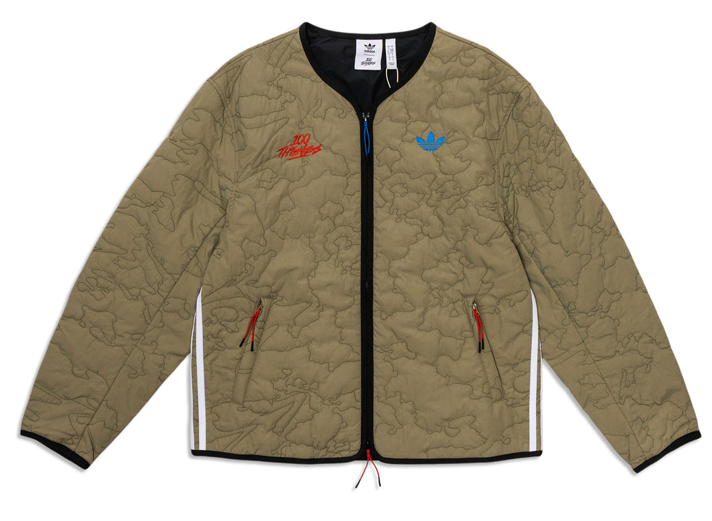Adidas x 100 Thieves Quilted Liner Jacket