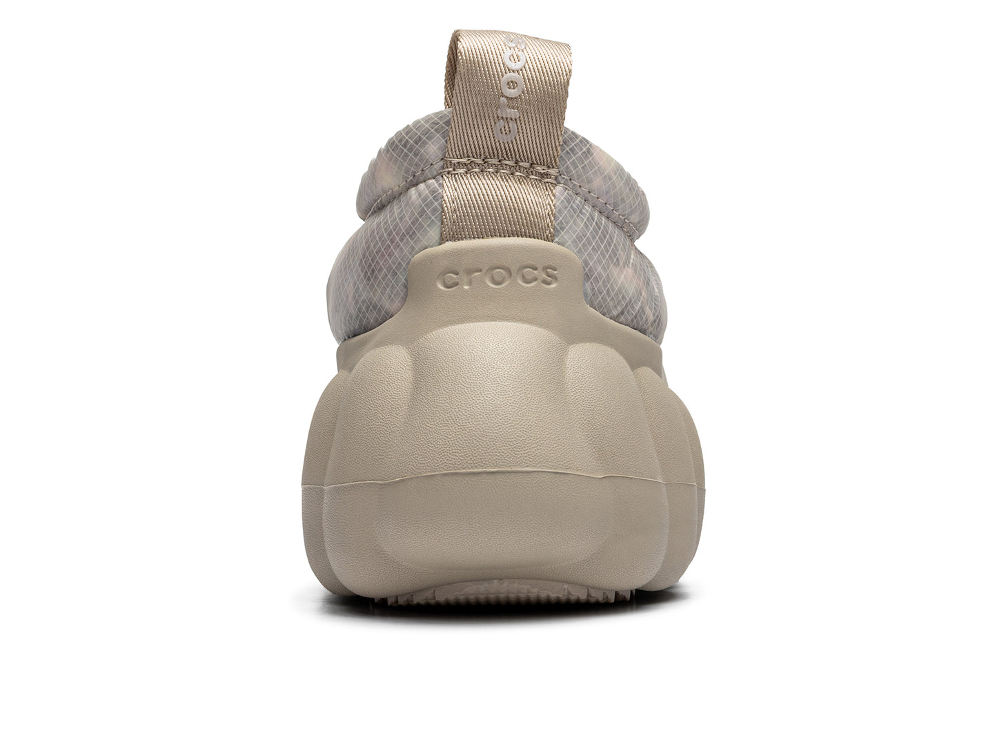 Crocs Overpuff Translucent Shorty in White