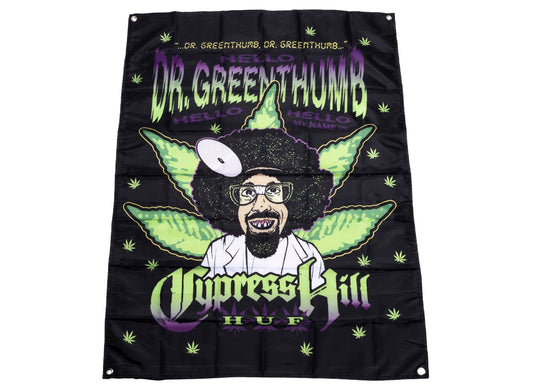 HUF x Cypress Hill Dr Greenthumb Banner xld