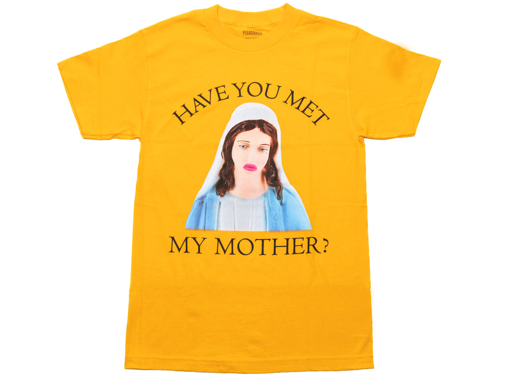 Pleasures Mother T-Shirt in Gold