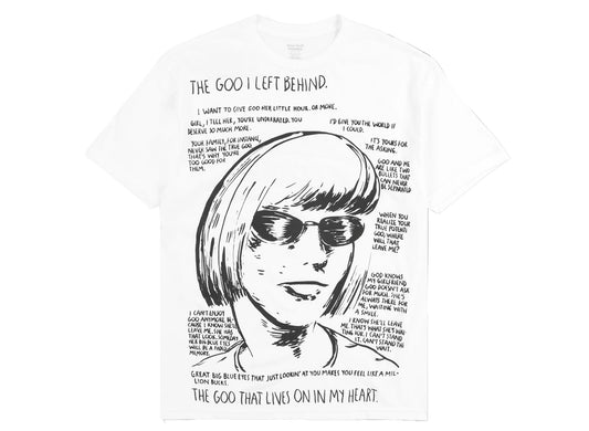 Pleasures x Sonic Youth The Goo Tee in White