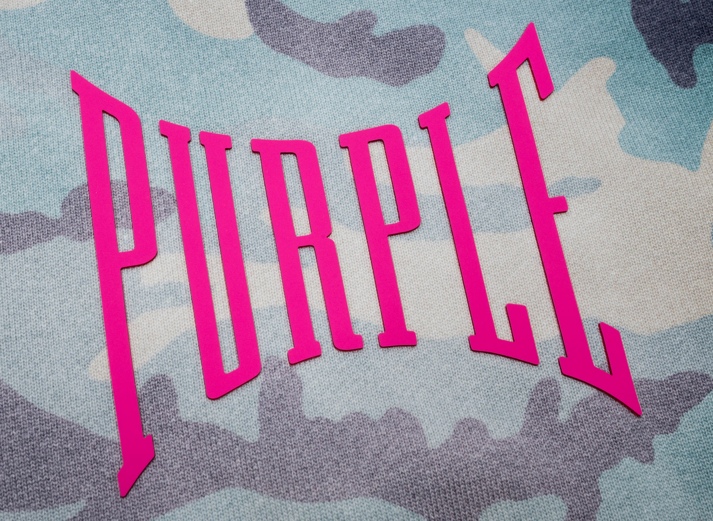 Purple Brand MWT Fleece Pullover Hoodie xld