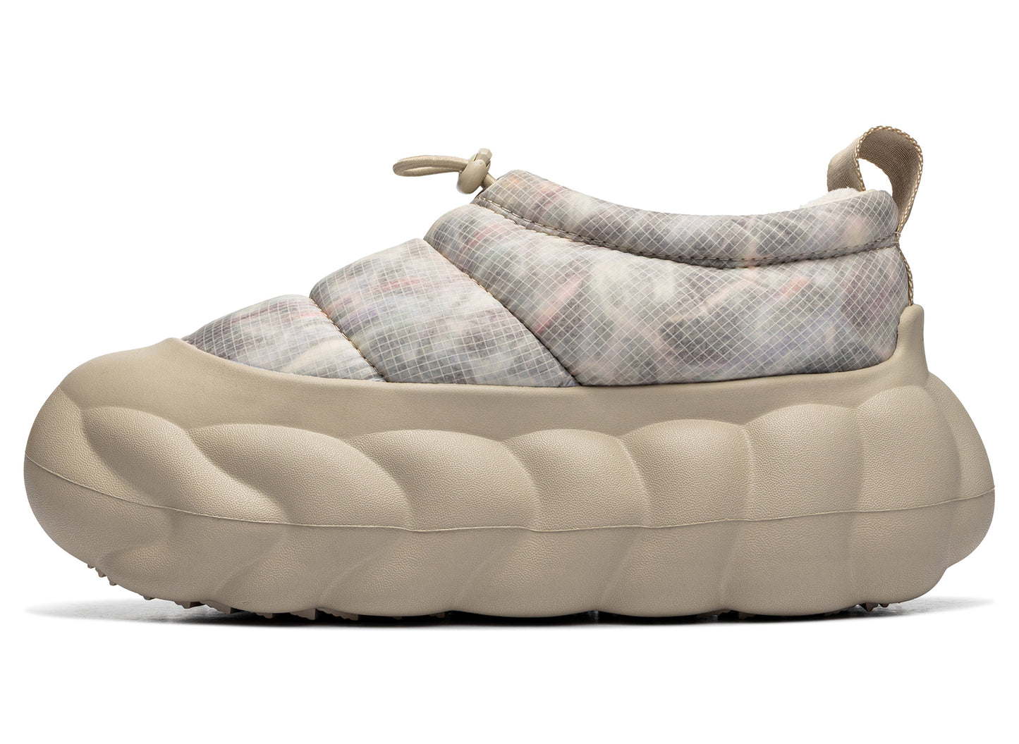 Crocs Overpuff Translucent Shorty in White