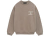 Fear of God Essentials Fleece Crewneck in Heather Grey