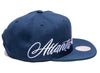 Mitchell & Ness Just Don Lux Script Braves Snapback Hat