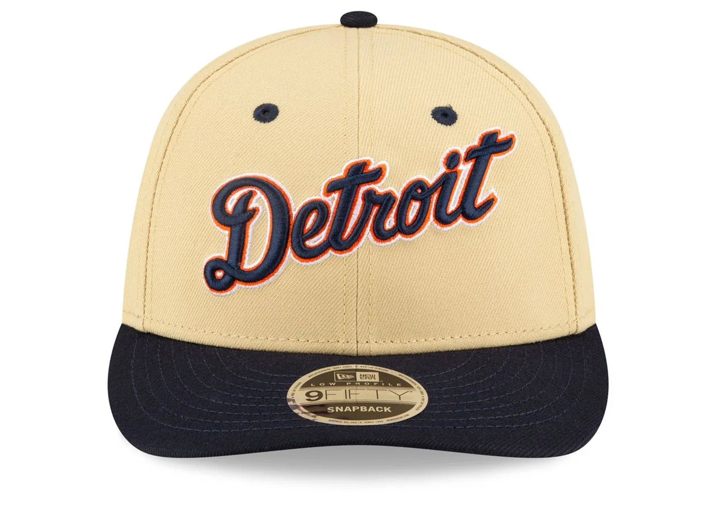 New Era x Felt Detroit Tigers Low Profile 9FIFTY Snapback Hat