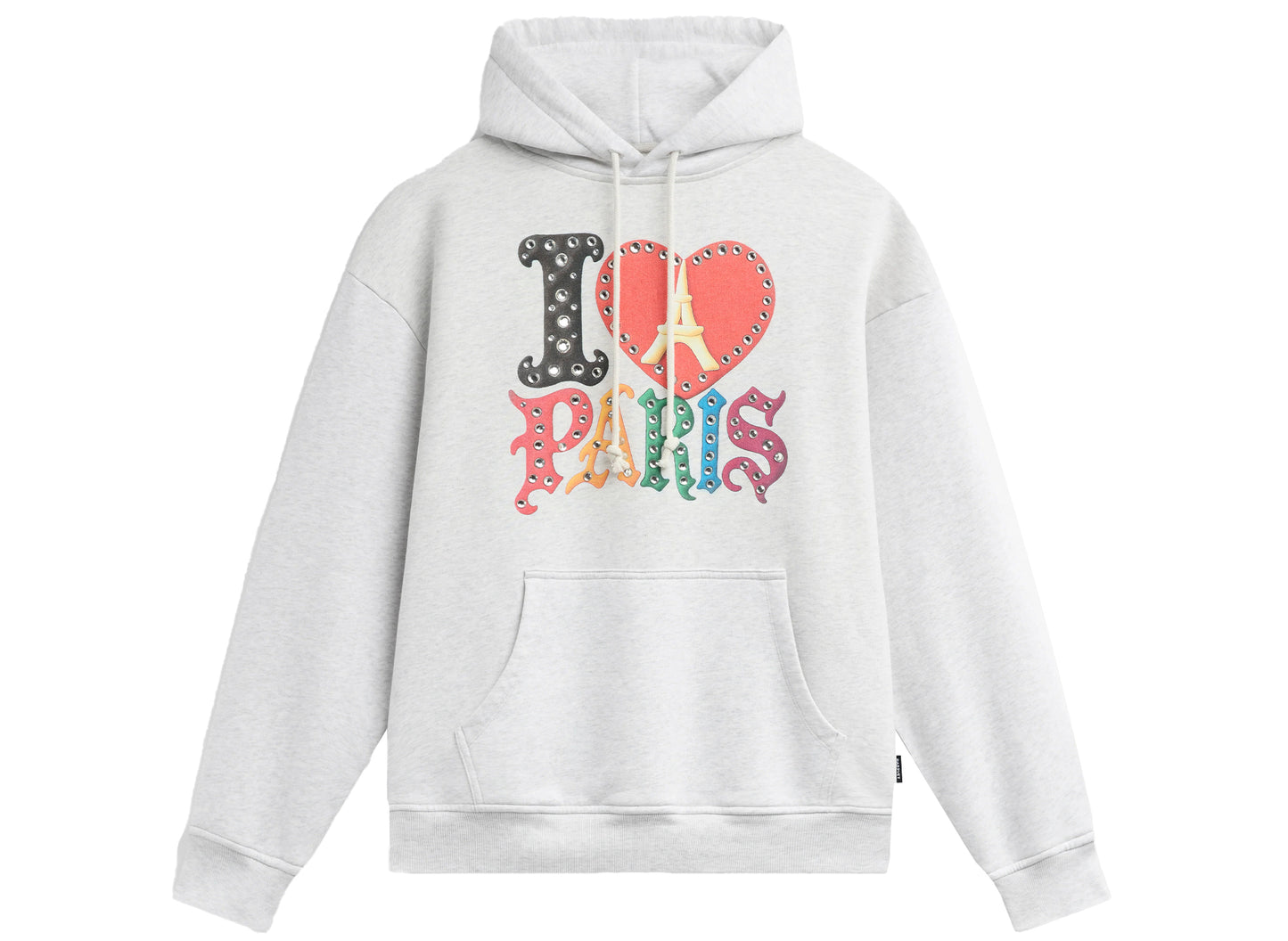 Rassvet (PACCBET) Jewel Hoodie in Ash Grey