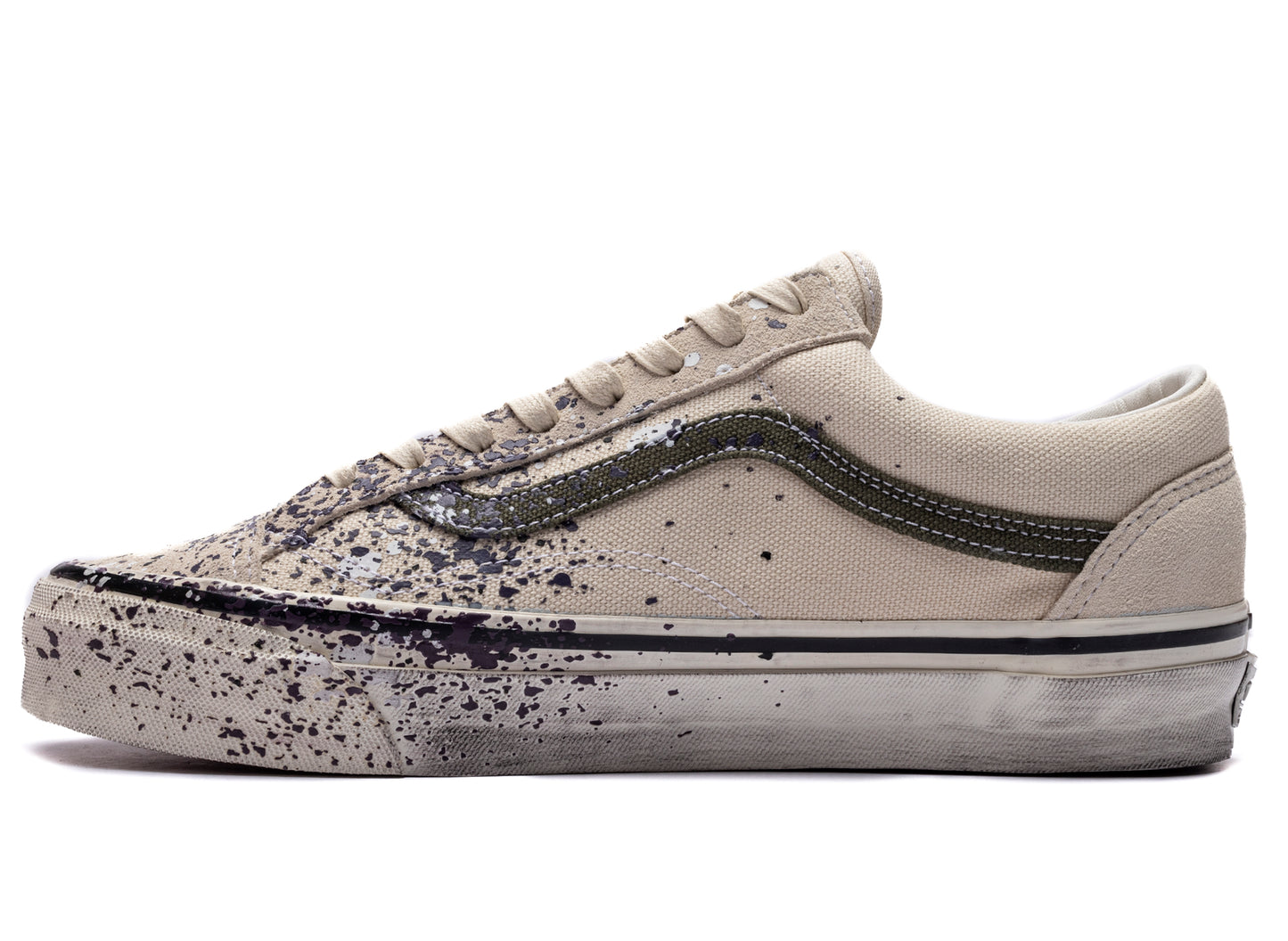 Vans LX Old Skool 36 Paint Splatter in Turtledove