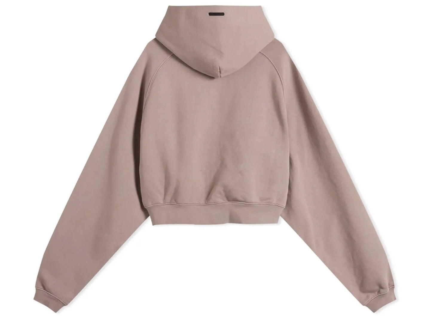 Women's Fear of God Essentials Campus 90s Cropped Hoodie 'Faded Mauve'