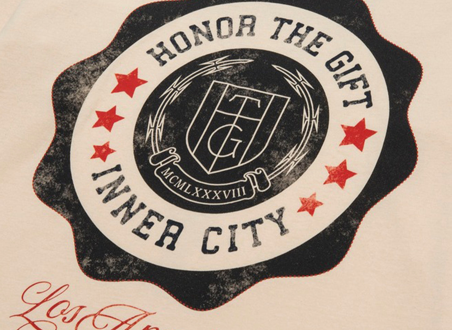 Honor the Gift HTG Seal Logo L/S Tee xld