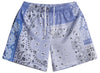 Bravest Studios Sky Patchwork Paisley Shorts