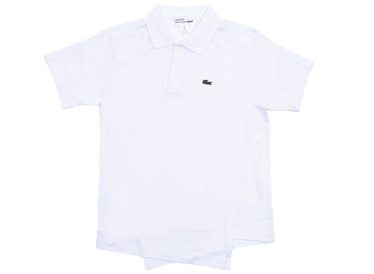 Comme des Garçons SHIRT x Lacoste Slanted S/S Polo Shirt in White