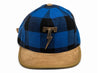 Tackma T Logo Strapback Hat in Blue