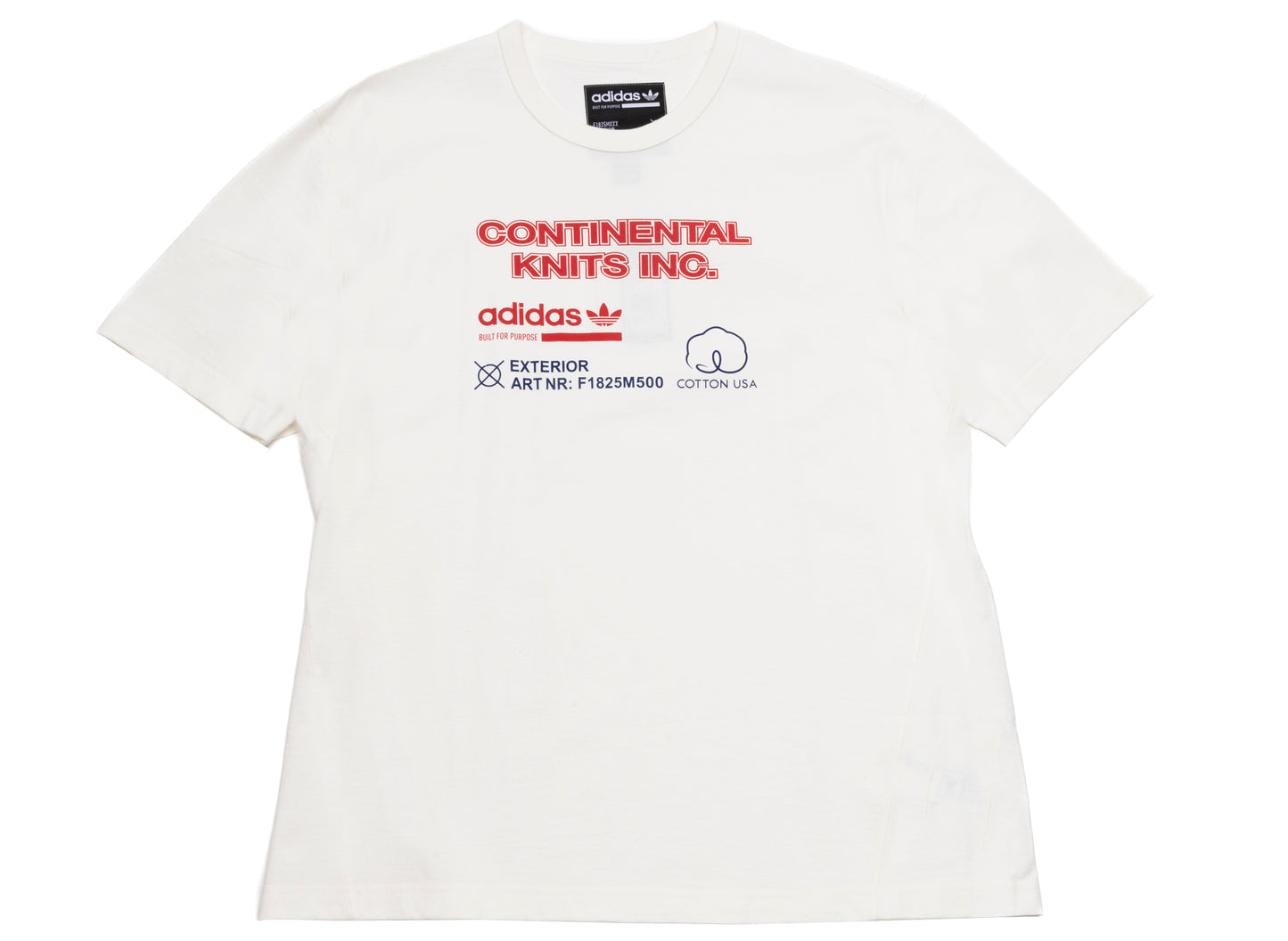 T-shirt tricoté à manches courtes Adidas Continental