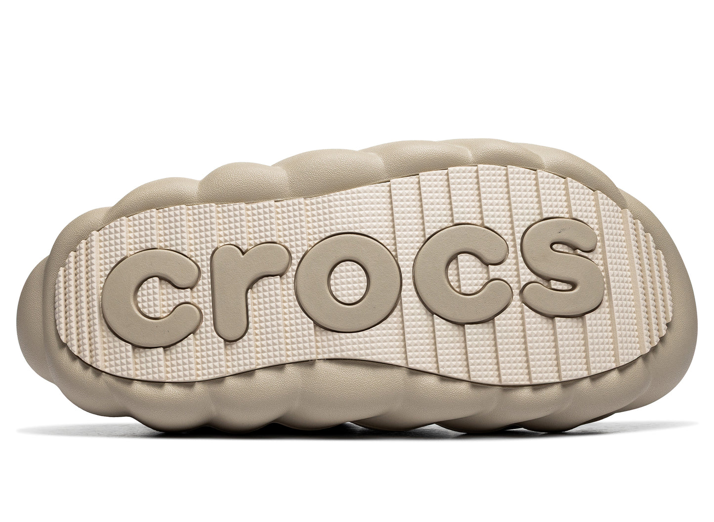 Crocs Overpuff Translucent Shorty in White