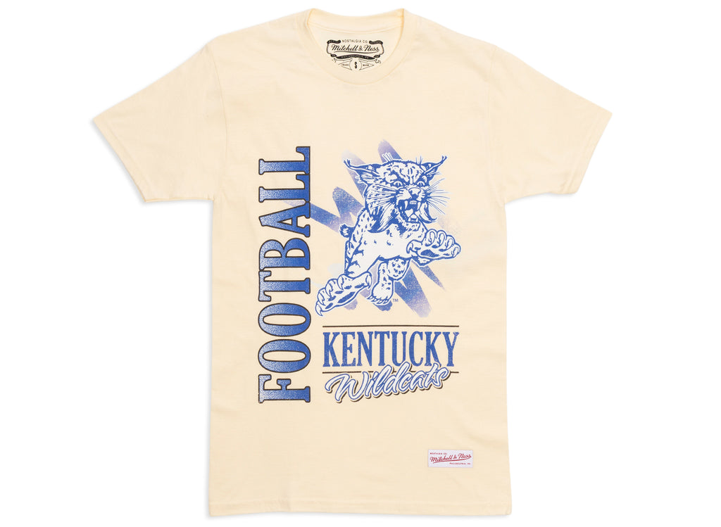 Mitchell & Ness Kentucky Wildcats NCAA Retro Brush Tee