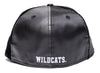 New Era Kentucky Wildcats 59FIFTY Suede/Leather Fitted Hat in Black