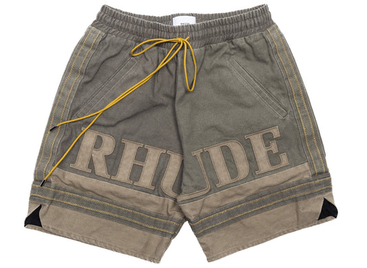 Rhude EMB Canvas Logo Shorts