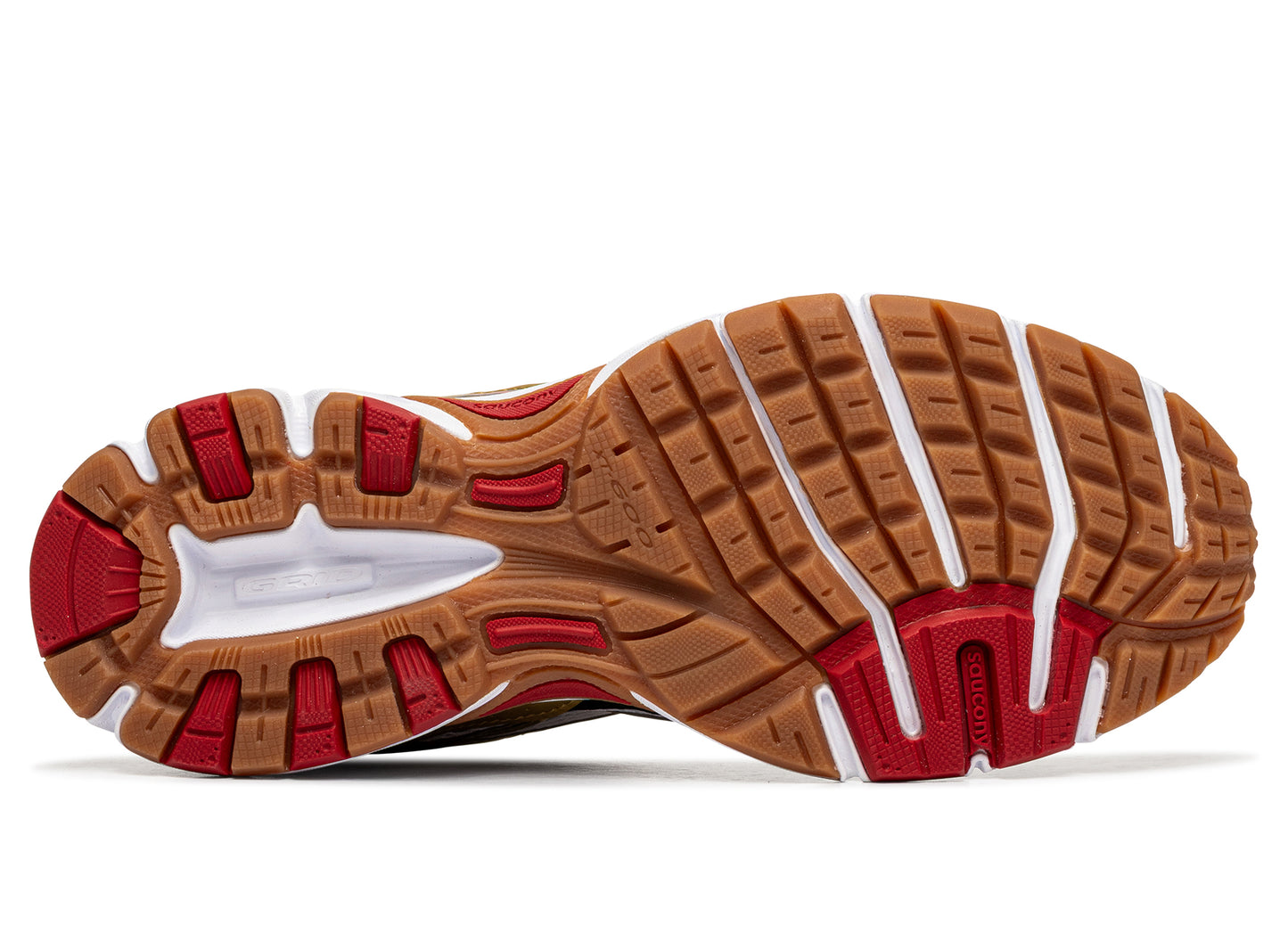 Saucony Ride Millennium in 'White / Gold'