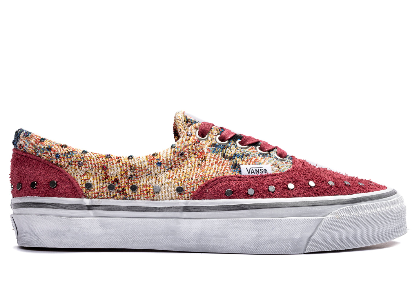 Vans LX Era 95 Floral Rivets in Bordeaux